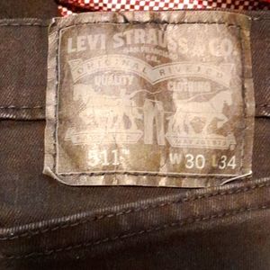Levi Strauss denim jeans
